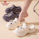 
Yu Zhaolin (YUZHAOLIN) hole shoes women's beach shoes fashion accessories thick-soled heightened sandals for outdoor wear YE699 white 37/38