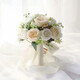 Hand-held flowers bride Korean wedding wedding marriage marriage certificate simulation bouquet forest wedding photography props hand-held flowers Three lives Three Worlds wrist flowers

