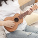 
Ibanez ukulele wooden beginners for beginners for children, small guitar 23 inches practical birthday gift for men and women. Standard configuration - 21 inches - imitation spruce 180-2 guaranteed