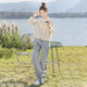 Cypress House Single Breast Shirt 2025 Autumn New Women's Fashion Commuter Contrast Striped Loose Top