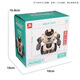 
New electric spray dancing robot 360 rotating music lighting dance robot children's early education puzzle randomly