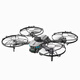 Three pears with screen remote control drone aerial photography high-definition primary school students small remote control aircraft children's toys boys 2024 new black technology internet celebrity high-end smart adult drone single electric EIS 8k three cameras [5000m picture transmission 360 obstacle avoidance package one
