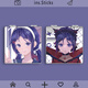 CANCHI Midea PERIPHERAL MISIDE Juego de terror de terror 2D estudiante maquillaje de doble cara lindo espejo mita-l14699 espejo