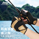 Jeep Jeep riding gloves men's summer new outdoor sun protection fishing waterproof wear-resistant non-slip anti-cut fingerless gloves khaki black