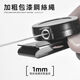 Tanbeiman Telescopic Keychain Steel Wire Rope Titanium Alloy H46 Belt Waist Hanger Functional Wind High Rebound Metal Buckle Anti-Lost 1 Pack