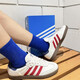 阿迪达斯 （adidas）三叶草板鞋男鞋女鞋秋季新款SAMBA低帮缓震运动鞋轻便透气休闲鞋 IH4881 40 (245mm)