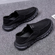 Qiao Junsheng Old Pékin Chaussures en tissu masculin Summer Tendy Tendy Volyle Chaussures Chaussures décontractées paresseuses pour hommes Chaussures tendance respirantes YS9901 Green 41