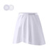 Little Jasmine Dance One-Piece Short Murffon Jupe Ballet Robe Jupe féminine adulte Blanc [Jupe uniquement] Toute taille