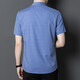 Nosskiss International High-End-Marke Kurzärmel-Shirt Herren Sommer Dünner Unternehmen Casual Herren-Pendler Vielseitige Plaid-Hemd Blau [Spot Speed] 3xl 190 Geeignet für 180-200jin [Jin ist 0,5 kg]