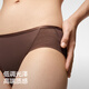 
Banana 701A women's underwear 80 pieces of modal mulberry silk breathable 7A antibacterial amino acid medium waist briefs 3 pieces cream white + tea brown + milk apricot flour M