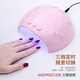 Miss Candy small brown sugar phototherapy baking lamp non-peeled and durable nail polish glue gift 10 color storage tool set/SC753 nail polish glue 10 color storage tool set/SC753