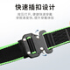 Xinggong five-point safety belt separate safety belt high-altitude work site construction double small hook buffer bag 1.8 meters