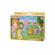 
Sylvanian families Japanese version of kindergarten swing slide, play house girl toy doll set, birthday gift for children