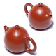 Centenary Liyong Yixing purple sand pot pure handmade original mineral red mud dragon egg pot Kung Fu tea set teapot household 90ml