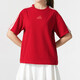 Adidas Frauensportanzug 25 Sommer neue dreistreifen lässige Kurzärmer-T-Shirt Lose Fünfviertel Hosen Shorts zweiteiliger JM8836+JY8574 XL