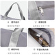 Easy Travel Package for men and women large capacity expansion can be used to trolley suitcase storage for delivery bag business trip duffel bag gray
