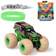 Monster Jam Spinemaster Monster Big Bike Alloy Offroad Truck Model Spielzeug Kinder S11 Bounty Hunter Box Mikroverlust