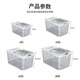 Jia helper rice barrel sealed rice container household insect-proof and moisture-proof rice tank rice storage box rice box flour storage tank 30Jin Jin is equal to 0.5 kg