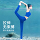 Shuangxiu Yoga Wear Suit for Women 2025 New High-Looking Pilates Professional High-end Fashion Sports Top Fitness Vest Klein Blue Bra L (110-120)