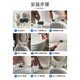 法恩莎马桶盖配件原装盖板缓降快拆式马桶盖FB1668/FB1695/FB1676 FB1668原厂脲醛盖板