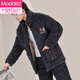 Pajama nuevo modal para hombres Velvet Coral Algodón de tres capas Autumn e invierno El traje de peluche para hombres puede usar ropa para el hogar 6627 Traje de color marrón L (170)