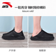 ANTA Men's Shoes, Autumn Sport Shoes, zapatillas perezosas transpirables para hombres, zapatos deportivos informales ligeros para hombres (verano recomendado para malla suave y transpirable) Negro 43
