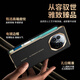 米尼鹿 华为matex5手机壳MateX6翻盖保护套全包智能视窗MateX3典藏版镜头防摔轻薄翻盖高档女男款皮套 【寰宇红】镜头全包|智能视窗 华为 MateX5/X3/典藏版