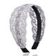 Case makeup Chinese Valentine's Day white hair headband temperament hairpin wide edge widened thin fashion Internet celebrity hair hoop popular wide edge lace headband black