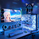 Machinery Knight Knight 128g Memory Core i7 / I9L 24 Nuclear E-Sports Desktop Computer 4060 E-Sports Host Chicken Independent Affichez Office Assembly Subvention Home Game Facked Computer Whole Machine Host + 24 pouces [Moniteur High Brush + Clavier et 1T Fun 6