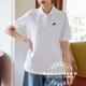 Nike (Nike) großer Frauen-Männer-T-Shirt 2025 Autumn Sportswear atmungsaktives lockeres, komfortable joggende, gelegentliche kurzärmelige Polo-Shirt FN3895-100/Fashion White/Large XL