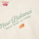 
NEW BALANCE nb children's clothing girls new year 2025 new spring children's sweatshirt set ND2PF12122 cream color 130