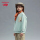 newbalance nb童装25年春季新款男女儿童百搭休闲运动圆领套头卫衣7ZF12053 7ZF12053-OML 110 cm
