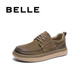 Belle al aire libre Zapatos de ropa de trabajo de moda 2025 Nuevos zapatos de tostada de avellana de suela suave A1864am5 Caki 42