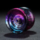 智宙悠悠球比赛专用金属死睡眠10珠轴承溜溜球玩具铝合金yoyo gm黑橙银