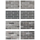 Large group small round exterior wall tiles Classical Chinese style ancient building antique cultural bricks Small blue bricks Gray interior wall villa exterior wall tiles 62459 (60 pieces per box) No other