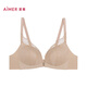 Liebe Frühlings- und Sommerunterwäsche für Frauen, Jianyun, kein Stahlring, mittel dicke versteckte Löcher, kleine Brüste, gesammelte BH, Am17A701, nackte Hautfarbe, CM0 70B