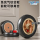 FOREVER Children's tricycle baby stroller baby stroller baby stroller can sit and lie 1-3-5 years old light brown warm [can lie and rotate + sunshade]