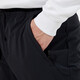 
Adidas (adidas) sweatpants men's pants spring woven windproof loose casual pants straight pants student trousers HE9908 H13798 black inner lilac S