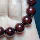 
Jingxiangde Indian small leaf red sandalwood full of Venus bracelet 1.2 men and women's cultural and music Buddhist beads bracelet 12mm rosary SA12132 (1.2 full of Venus)