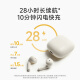 Edificador Air True True Wireless Bluetooth Auriculares Half-in-Ear Headset Wireless auriculares Bluetooth 5.4 Aplicable a Apple, Huawei, Xiaomi Oppo Teléfono móvil Yobai