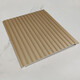 XMSJ aluminum wavy board aluminum alloy Great Wall board aluminum veneer corrugated door head concave and convex wall panel aluminum plate metal semicircle BH-1047 semicircle