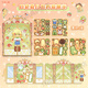 Shuoba Xiaoma Baoli Ruhiges Buch Magnetic Magic Academy Taschenspielzeug Neues Mädchen Aufkleber Kinderspielzeug Luxus und niedliche Biqi Landschaftsbautasche Tasche
