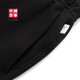 Li Ning (Li-Anning) China Li Ning Sleeper 2025 Summer NUEVO Men's Simple Algody Sleeper Sleeper Loose Aklv673 Sin agua Black-1 S
