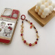 BEIYIPIN Cadena de colgantes de teléfonos móviles 2025 Nuevo modelo Qianfu Zhaocao Cadena de telefonía móvil Muñecida para mujeres Muñecas para mujeres Lanyard resistente Decoración de colgantes de colgación de colgantes resistente duradera