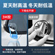Yijie Automobile Rear View Mirror Small Round Mirror Reversing Artefact Blind Bern High Definition Miroir Auxiliaire Miroir Multi-fonction Multi-fonction Reflecteur [HD sans bord