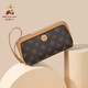 Scarecrow handbag for women fashion mobile phone bag for women wallet sense coin wallet small bag mother clutch brown