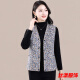 
Silk autumn and winter vest new style middle-aged and elderly camel velvet warm and gentle women's vest wearing floral loose cotton vest WY-6629/model No. 3 color Recommended 140-160Jin [Jin equals 0.5 kg] 5XL