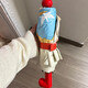 
Red rain boots umbrella girls with high appearance, sunny and rain dual-purpose vinyl parasols small and portable A3881-3 A3881-3
