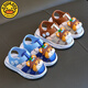 G.DUCKKIDS children's sandals in summer new style for boys' bag heads and hole shoes for small and medium-sized children and girls' babies cartoon non-slip beach shoes blue 16