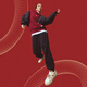 Nike (NIKE) SPORTSWERA Nike Spirit Snake Welcome Series Women's Oversize Wind Pullover Hoodie HV8461-677 XS